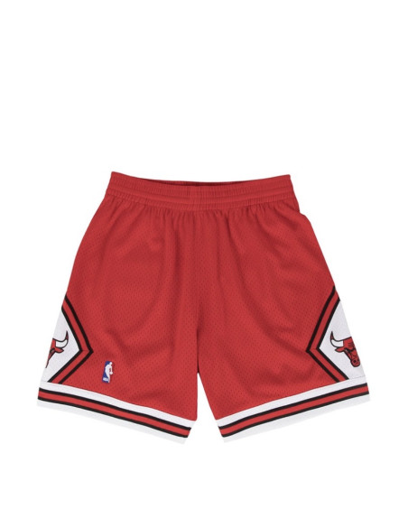 PANTALÒN CORTO MITCHELL AND NESS NBA SWINGMAN ROAD SHORTS BULLS 97-98