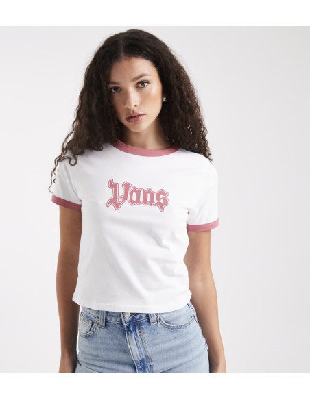 CAMISETA VANS APPLEBOOM RINGER TEE