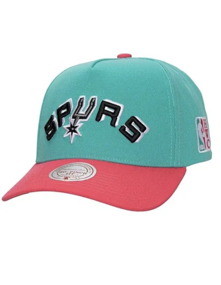 GORRA MITCHELL AND NESS NBA SAN ANTONIO SPURS LEGENDARY HOME PRO
