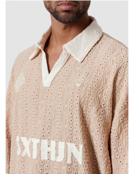 CAMISETA SIXTHJUNE TEXTURED PERSIAN LOGO